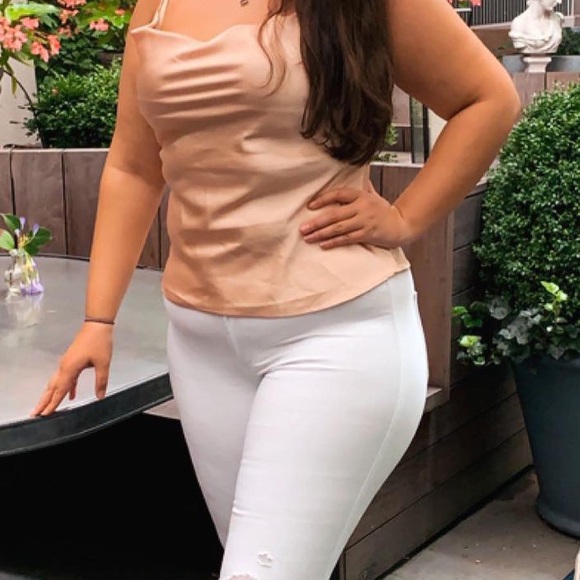 Fashion Nova Tops - Satin tank top
